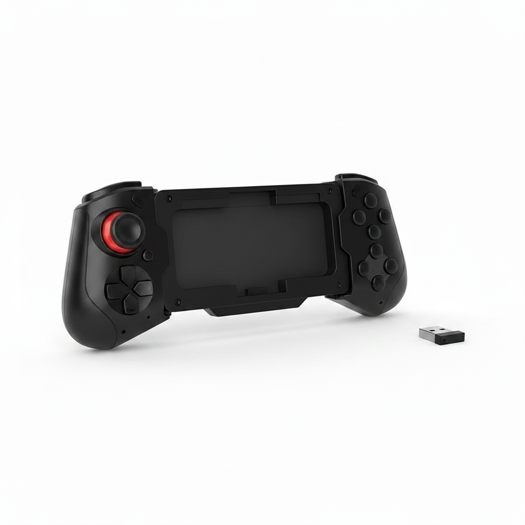Mobile Game Controller for iPhone & Android - Bluetooth Gamepad Joystick for PUBG