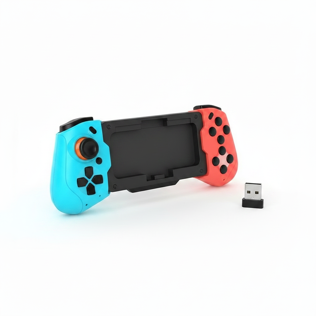 Mobile Game Controller for iPhone & Android - Bluetooth Gamepad Joystick for PUBG