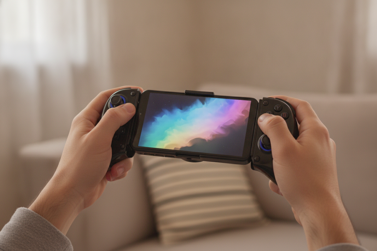 Wireless Bluetooth Game Controller - Gamepad for Switch, PS4, iPhone, Android & PC
